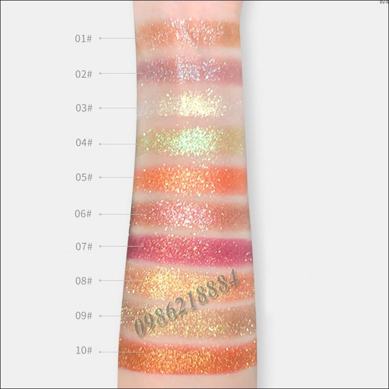 Phấn mắt nhũ lấp lánh Novo Eye Shadow