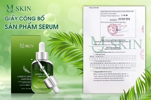 Serum căng bóng da nhân sâm MQ Skin 30ml
