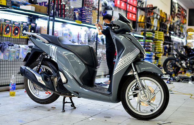 Tem trùm sh xi măng limited,team decal sh 2017-2018-2019- tem xe máy thiết kế theo yêu cầu
