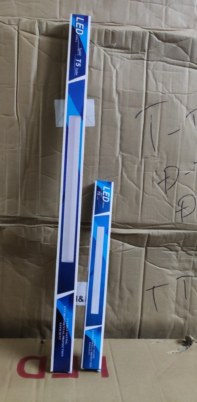02 Bóng đèn tuýp led T5 hắt trần 1.2m liền máng