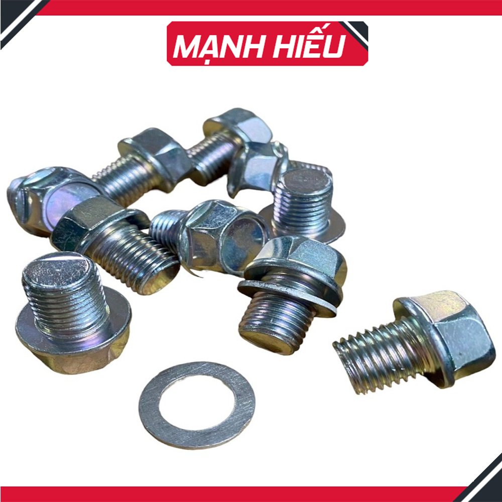 Ốc Rốn Dầu Long Đen 13 Ly Xe Máy Bị Chờn