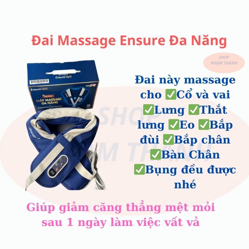 Đai massage glu mới