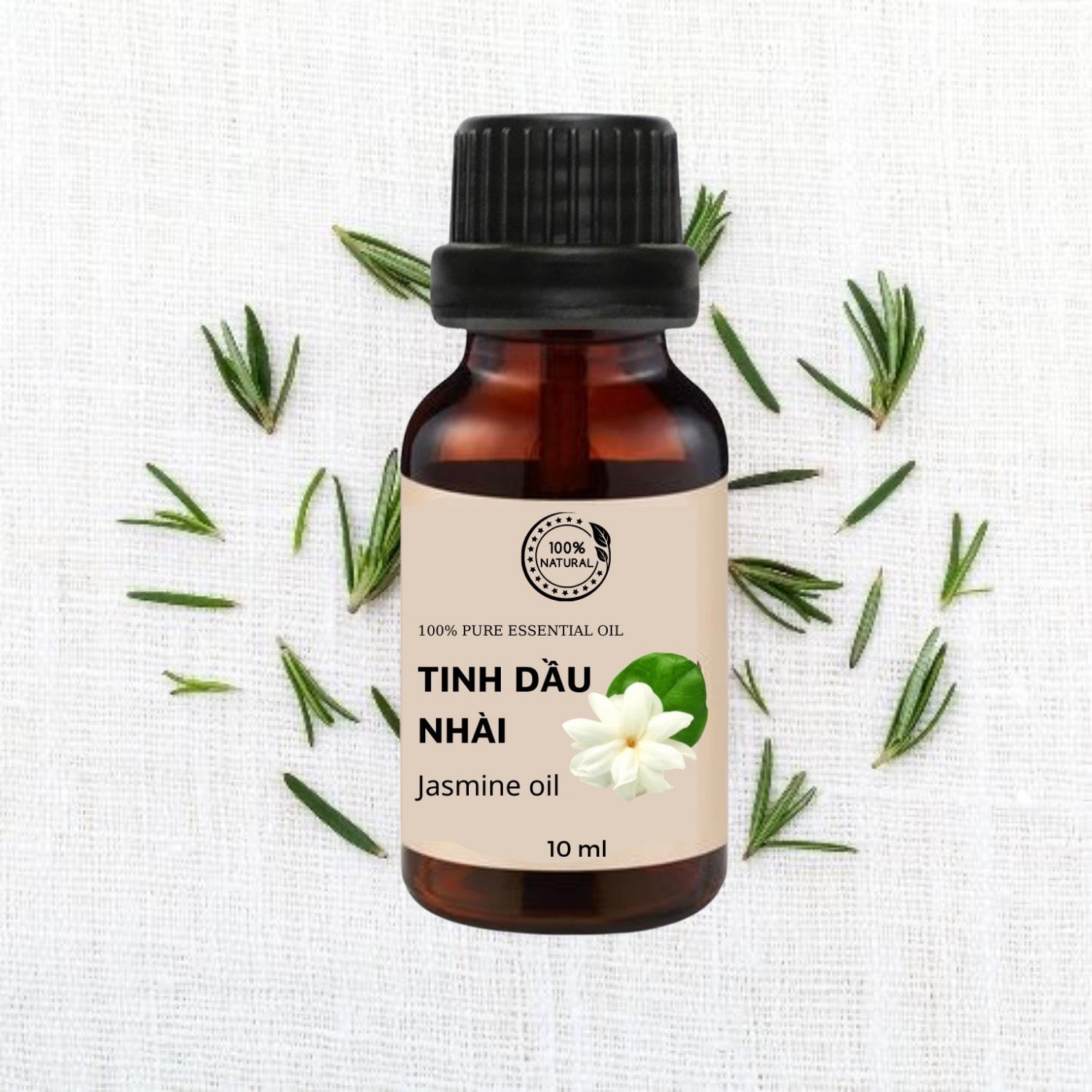Tinh dầu thiên nhiên hoa lài cao cấp, chai 10ml