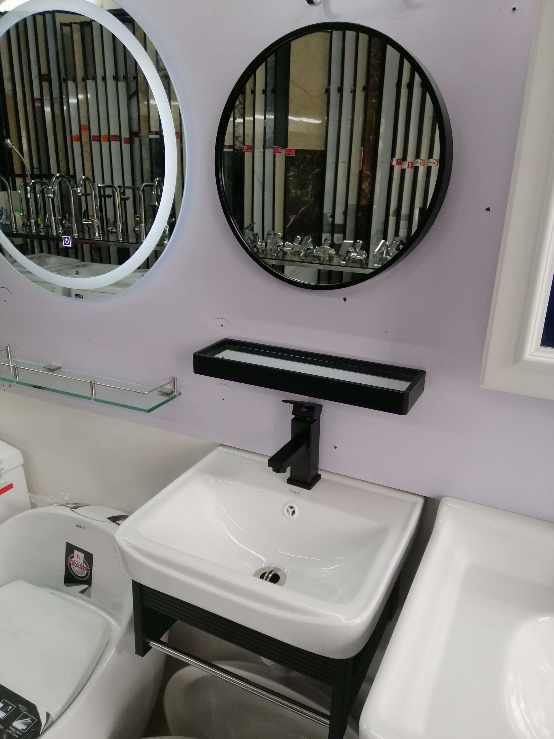 bộ chậu lavabo mini