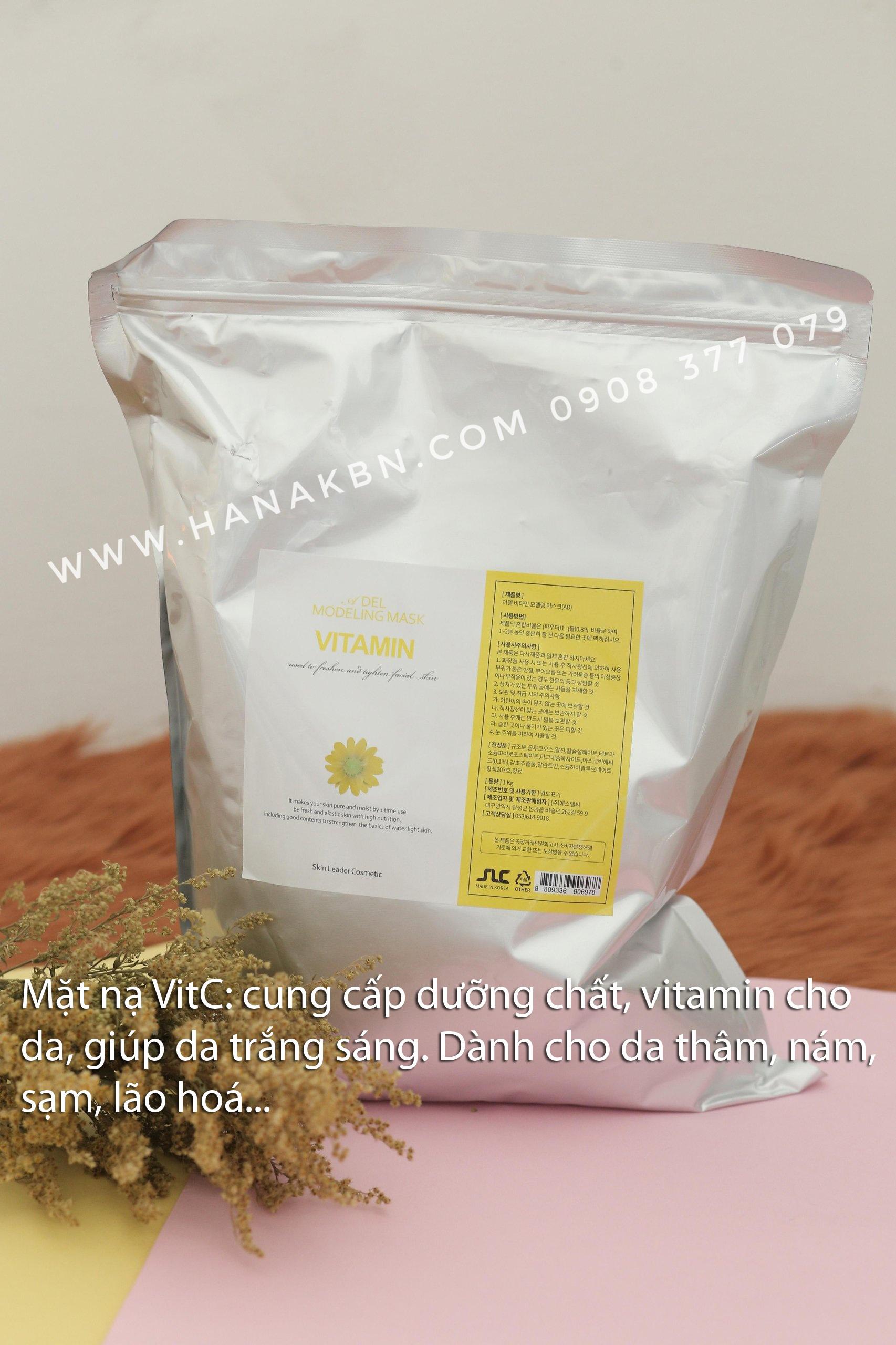 Mặt Nạ Vitamin C - Mặt Nạ Bột Dẻo Adel Mask Hàn Quốc (Hàng Chính Hãng)