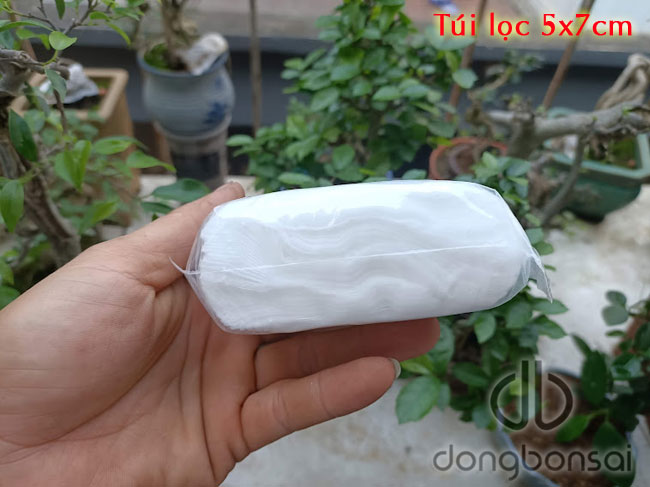 Túi lọc đựng phân 5x7cm (số lượng 100 túi)