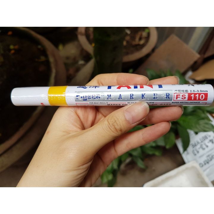 Bút viết thẻ ghi tên lan (vàng, hồng, đen)