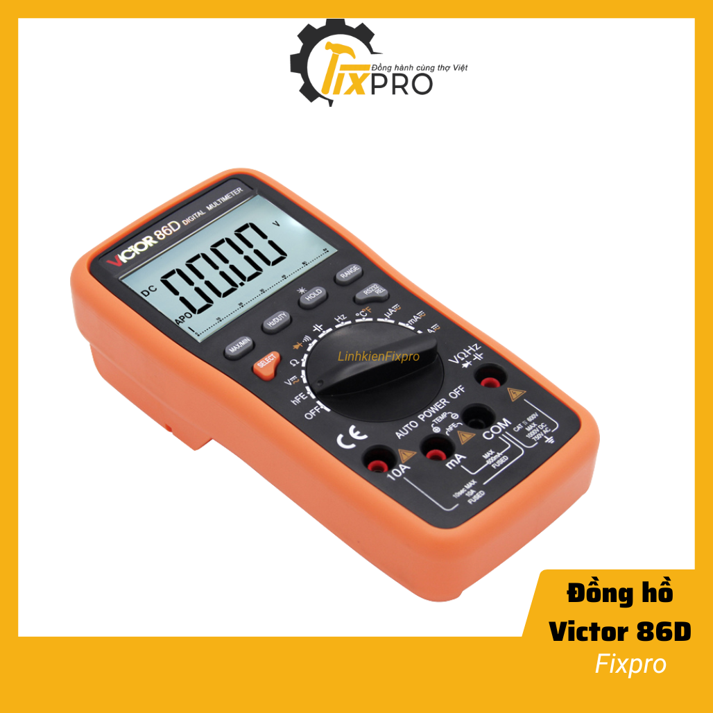 Đồng hồ vạn năng cao cấp VICTOR 86D