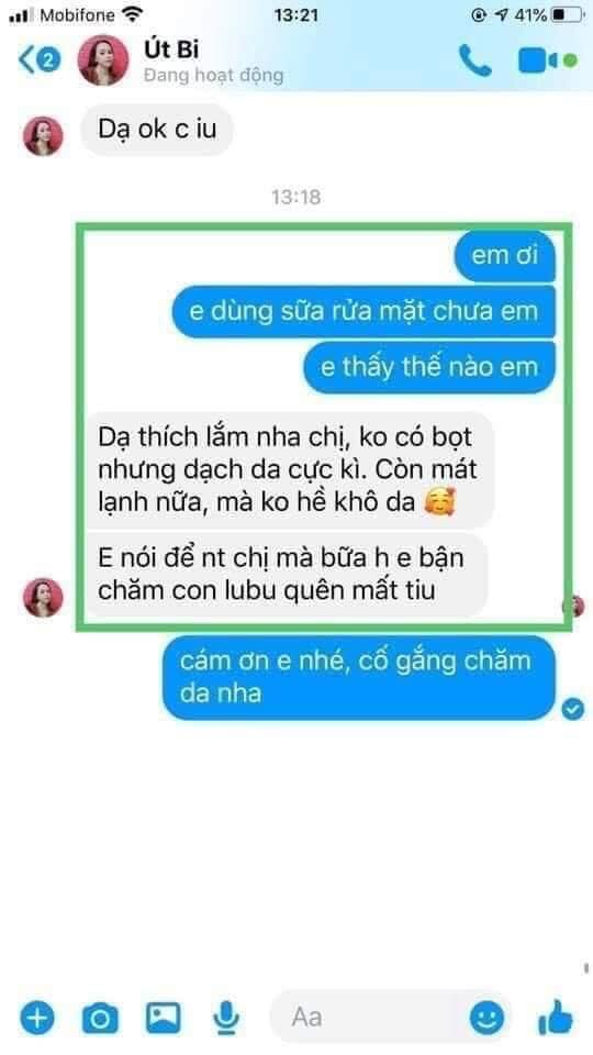 Sữa rửa mặt Thanh Dược Lare