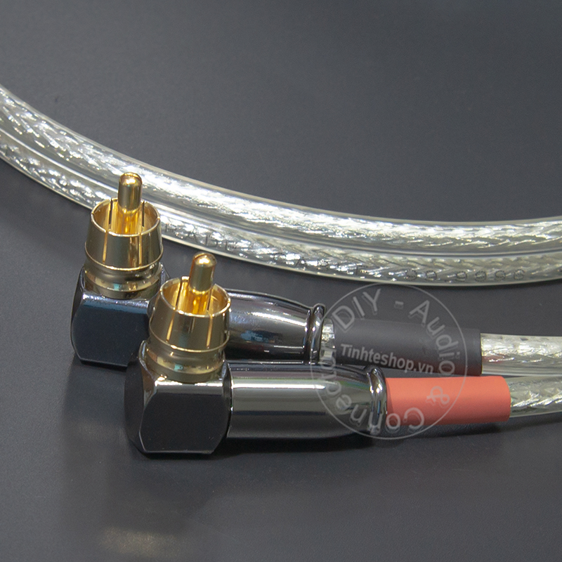 Cáp 6ly ra AV 1 cặp DIY 0.5M đến 5M - Dây 6.5mm ra RCA