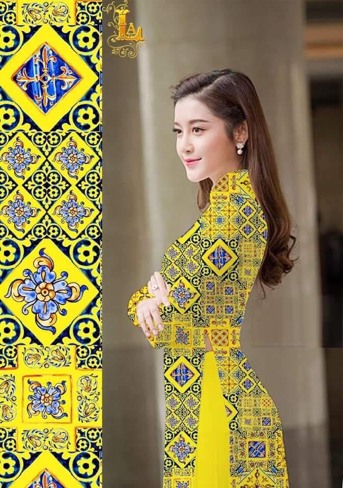[HCM]SÉT ÁO DÀI CÔ BA SÀI GÒN NGOCTRANSHOP - NT2085B