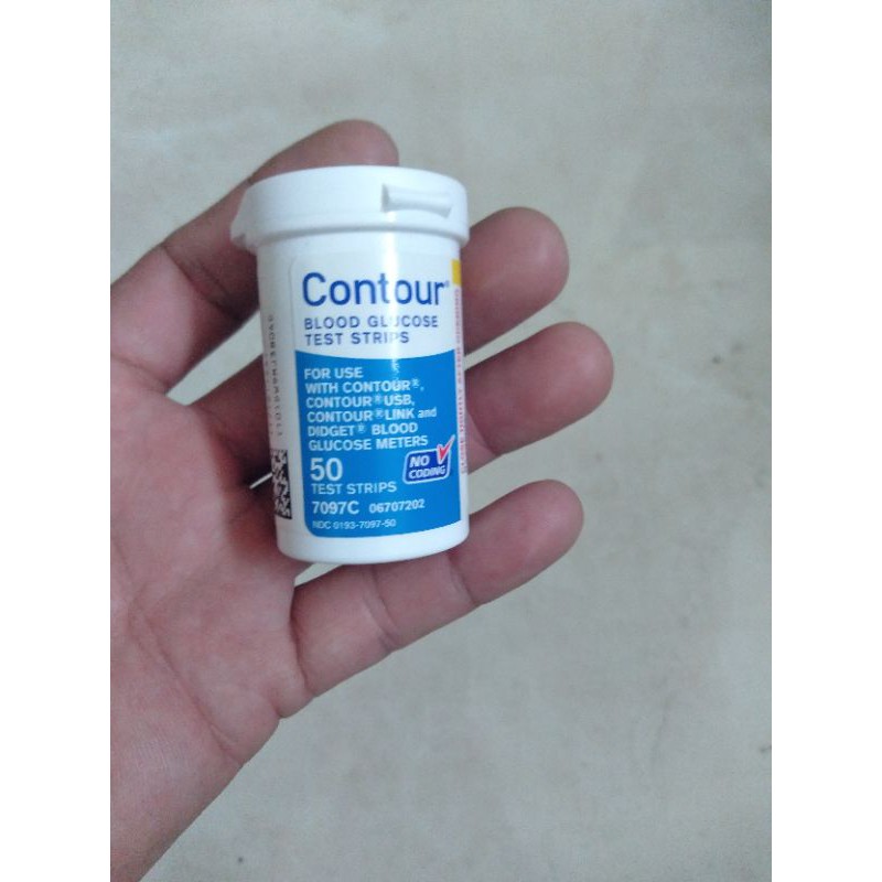 Que thử đường huyết contour_50 que