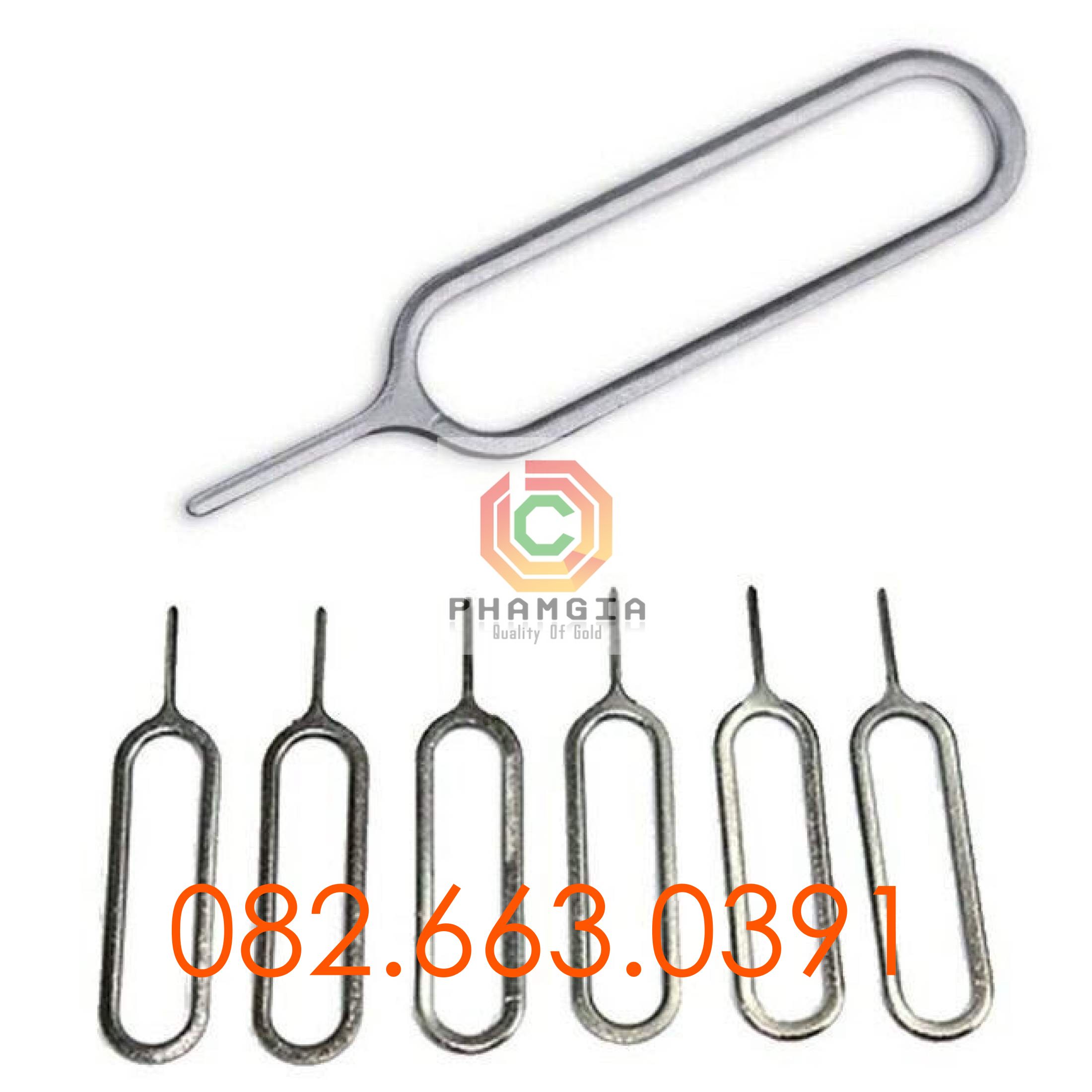 [Combo 5 Cái] Que chọc sim, cây chọt lấy sim điện thoại thép không rỉ