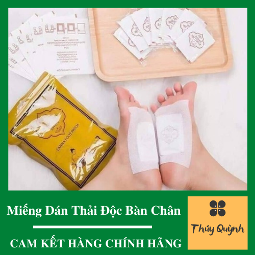 Miếng dán thải độc chân Lanna foot patch tháilan