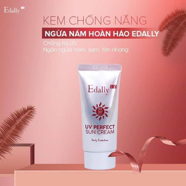 Kem chống nắng ngừa nám hoàn hảo Edally - UV Perfect Sun Cream SPF50+/PA+++