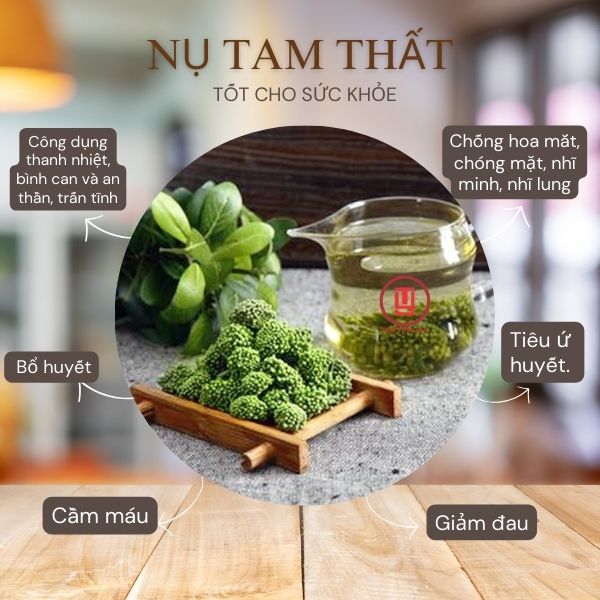 Nụ Tam Thất sấy lạnh 500 Gram Loại 1