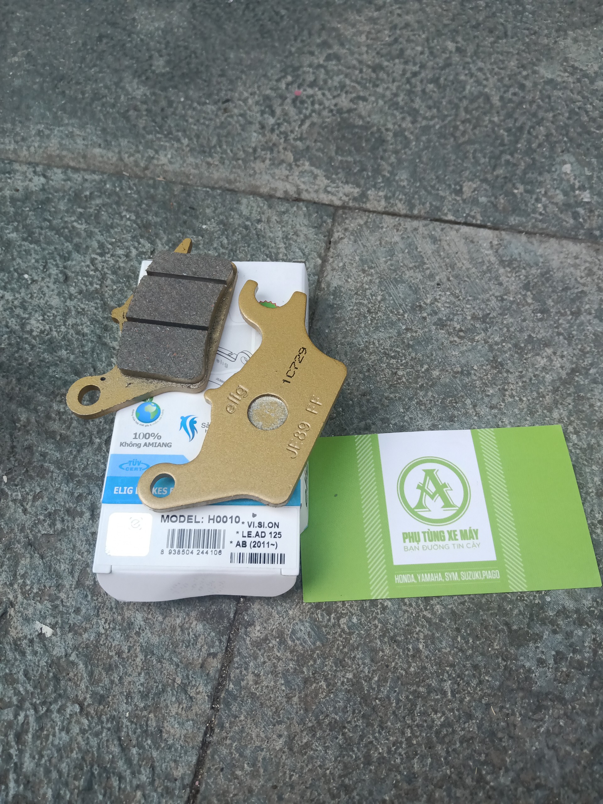 Má bố Lead 125, AB 125, Vision Elig (phanh thắng đĩa Air Blade AirBlade 125 xe máy Honda)
