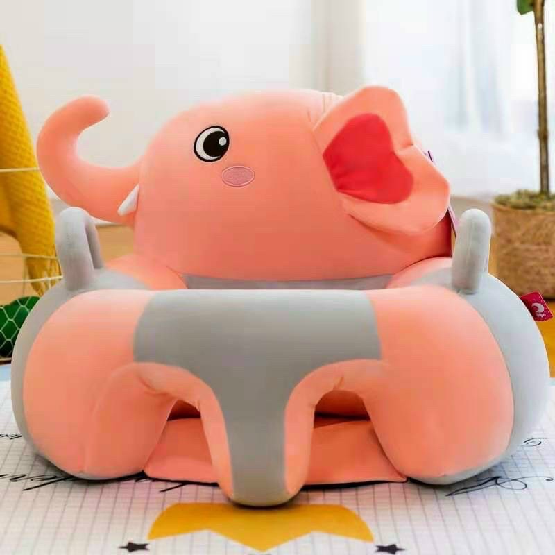 Ghế Tập Ngồi Thú Nhồi Bông Cho Bé (có sẵn bông)
