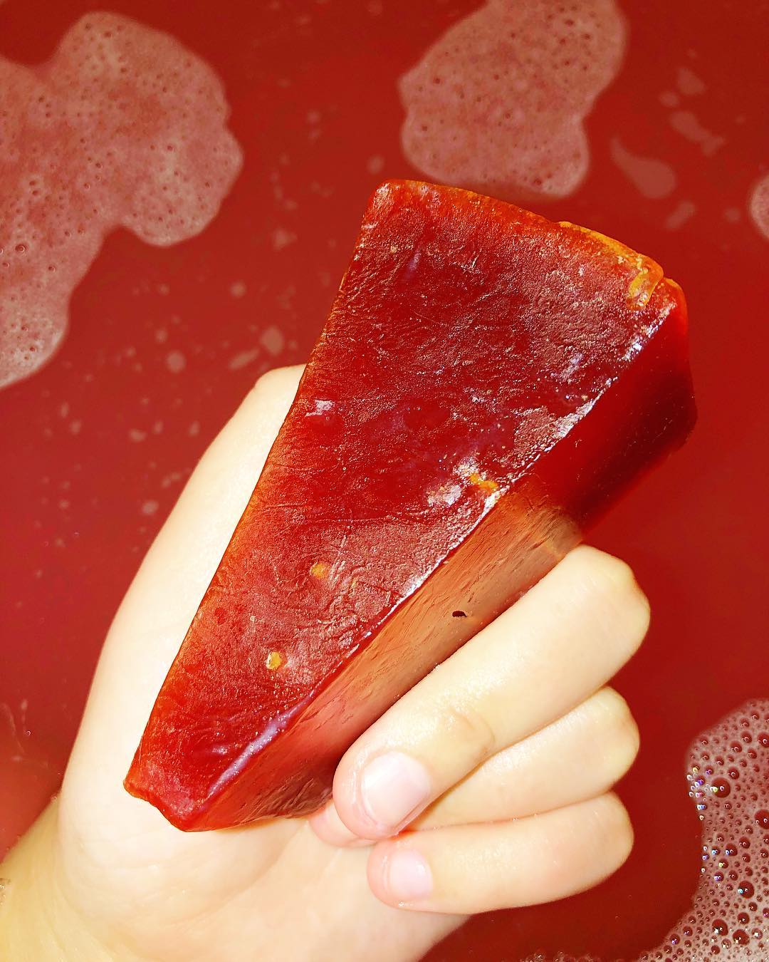 [HCM]Bánh xà phòng tắm LUSH - Karma soap