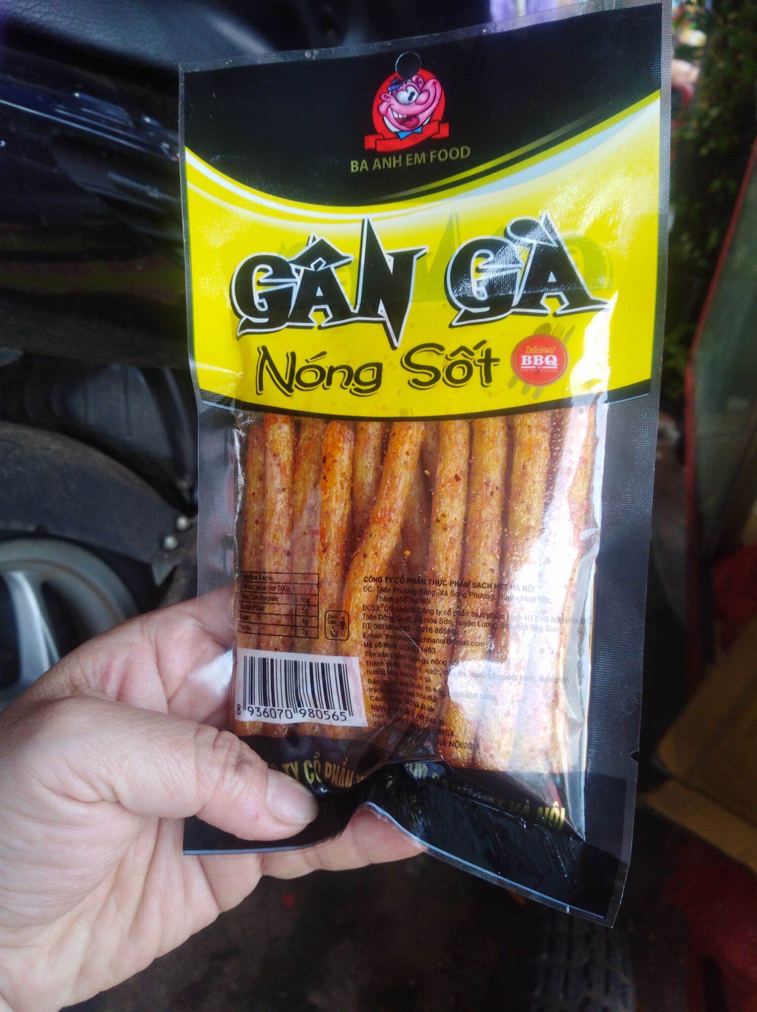 combo 30 gói snack đùi gà thơm cay ngon hảo hạng