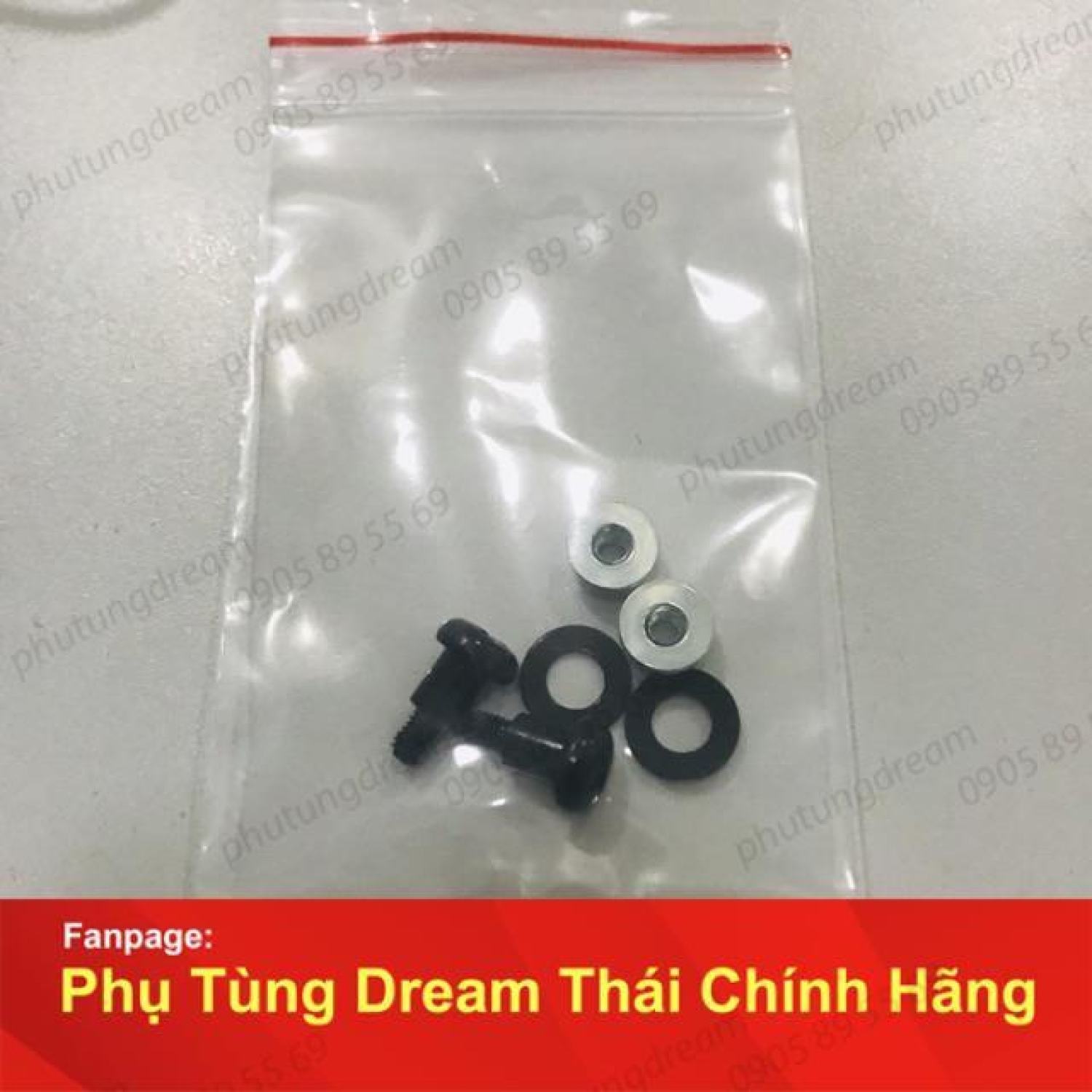 Combo bộ ốc bắt chắn bùn xe Dream - Honda