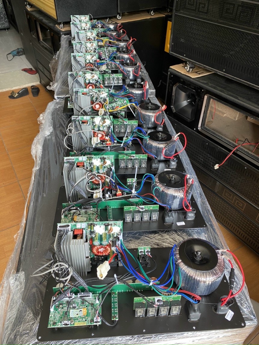 MẠCH LOA KÉO CÔNG SUẤT LỚN CÓ EQ Equalizer KST
