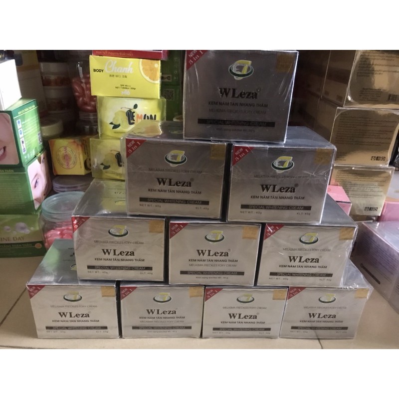 Kem W-LEZA bạc 40g