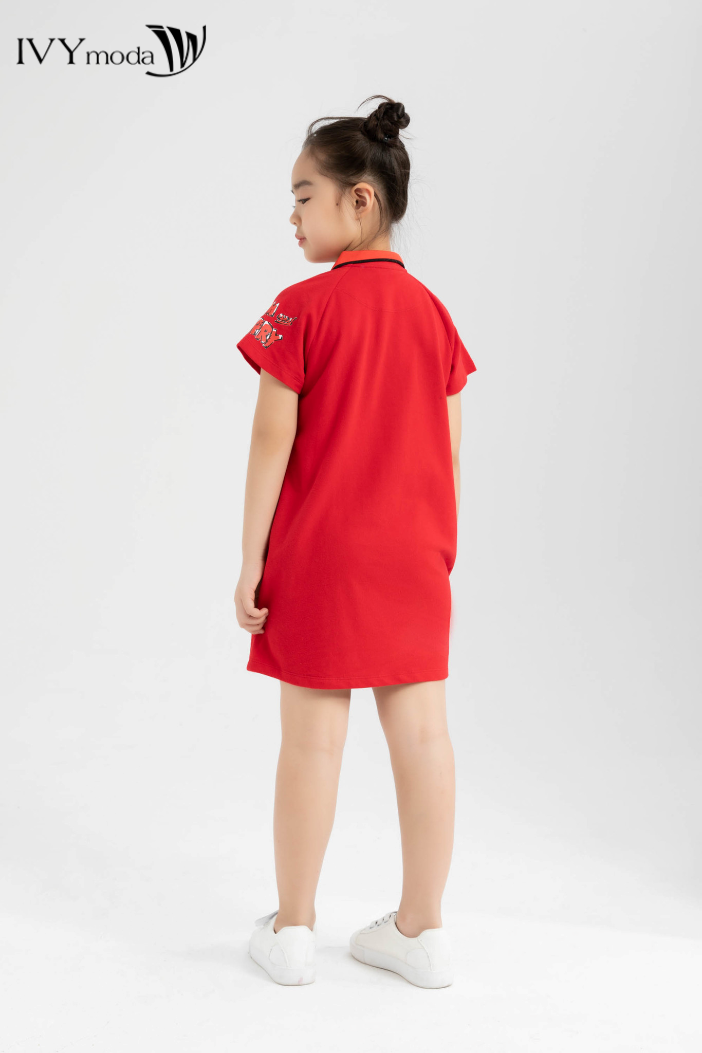 Đầm thun bé gái cổ đức Tom&Jerry  IVY moda MS 42G1269