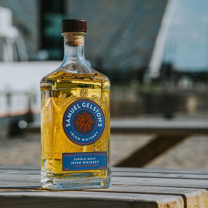 [CHÍNH HÃNG] Rượu Single Malt Irish Whiskey Samuel Gelston's - 700MlL - 40%