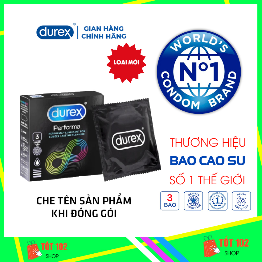 [DUREX CHÍNH HÃNG] Bao Cao Su Nam Durex DU13 Fetherlite Ultima Kingtex Jeans Naughty Performa Chocolate Sensual Strawberry Invisible Extra Pleasuremax Có Gai Vị Dâu Vị Chocolate Hộp 12 3 Chiếc Chính Hãng Giá Rẻ- SHOP TOT 102