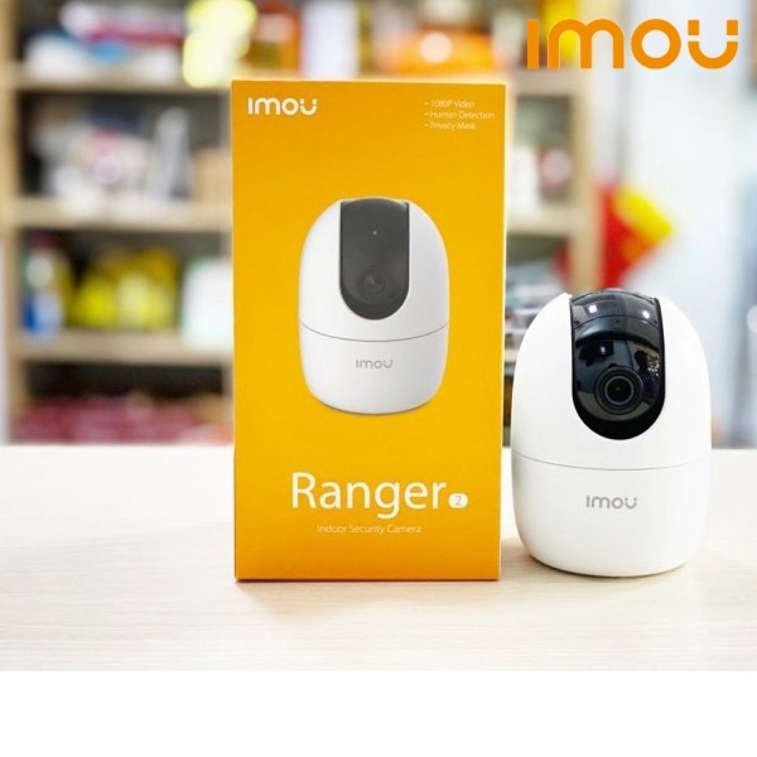 Camera Imou trong nhà A22EP IP Wifi Độ phân giải 2M, Phát hiện và Cảnh báo chuyển động, Đàm thoại, Quay 360 độ - Eco Tech Store