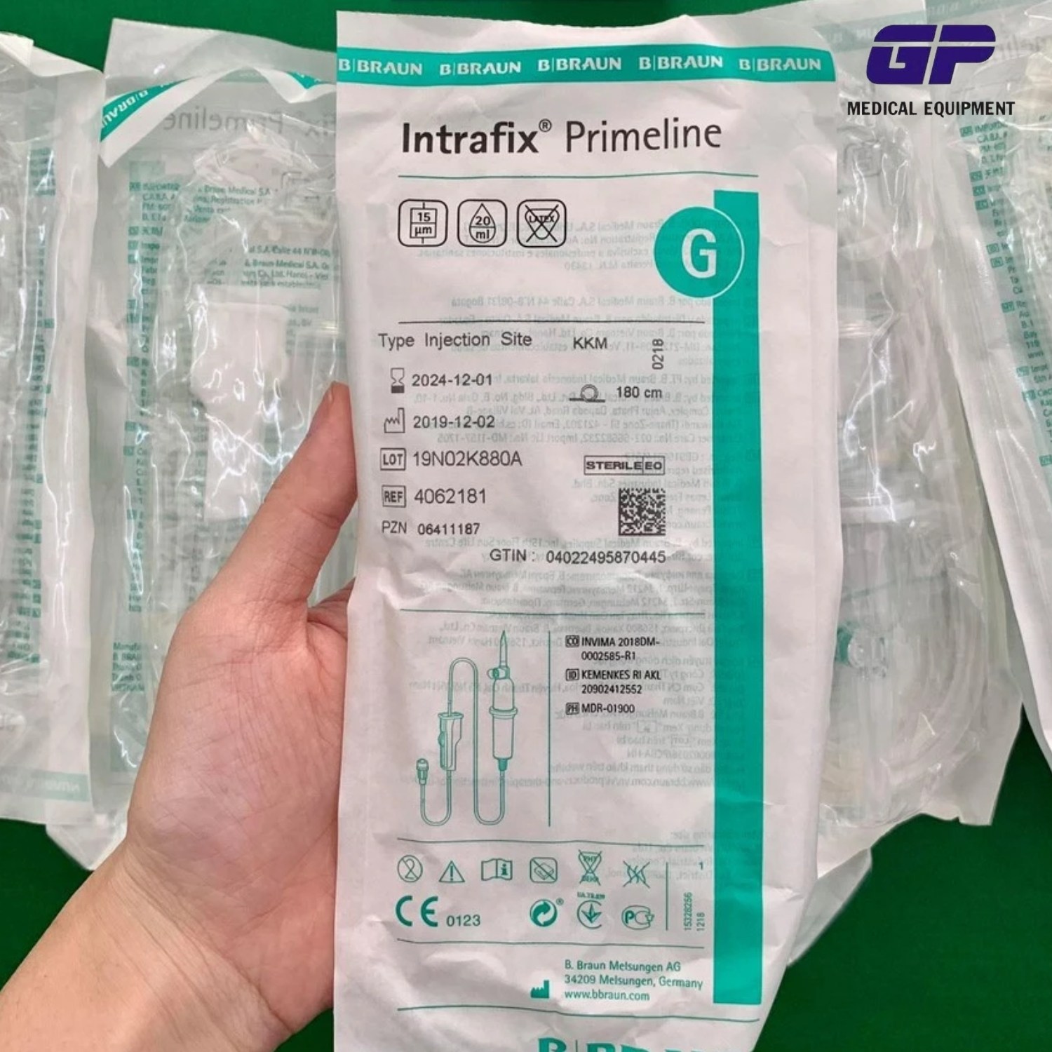 DÂY TRUYỀN DỊCH KHÔNG ĐAU BRAUN INTRAFIX PRIMELINE ĐỨC
