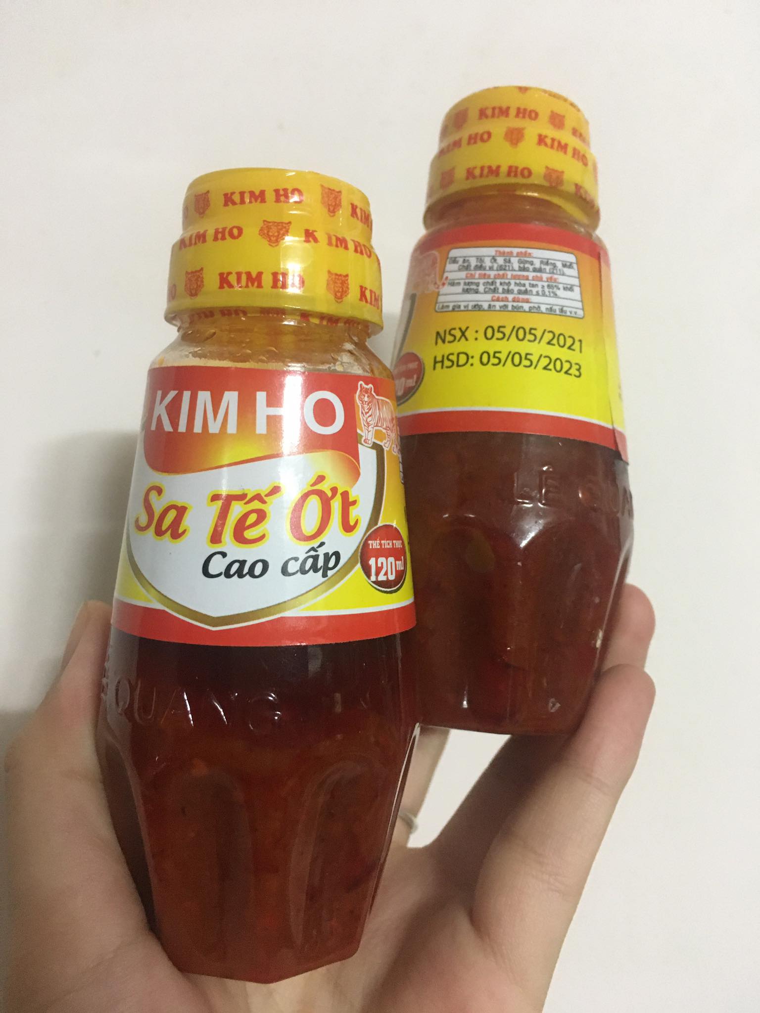 Combo 2 lốc Sa tế ớt hũ 120ml