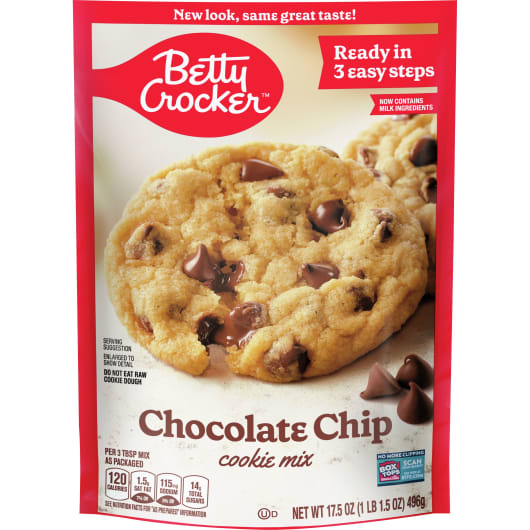 Betty Crocker Chocolate Chip Cookie Mix (17.5 Oz.)