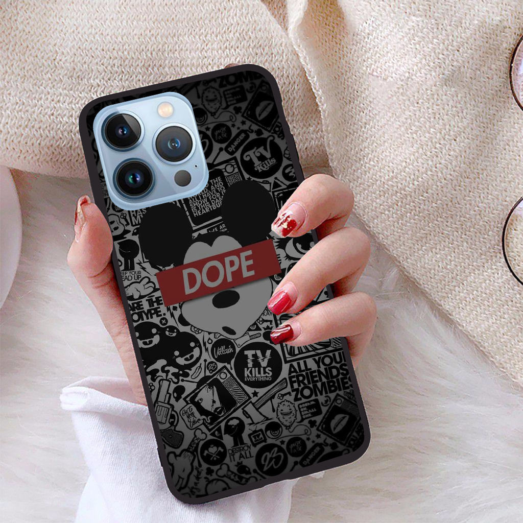 Ốp lưng iPhone 13 Pro viền dẻo TPU BST Hoạt Hình