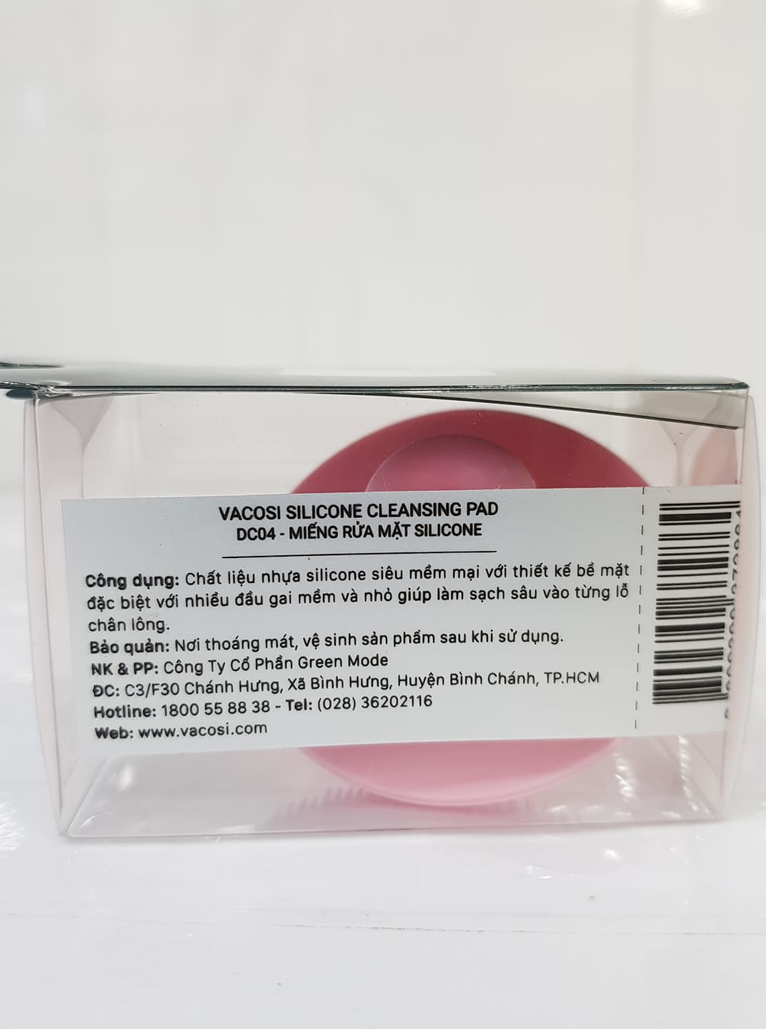 Miếng Rửa Mặt Silicon VACOSI Hàn Quốc
