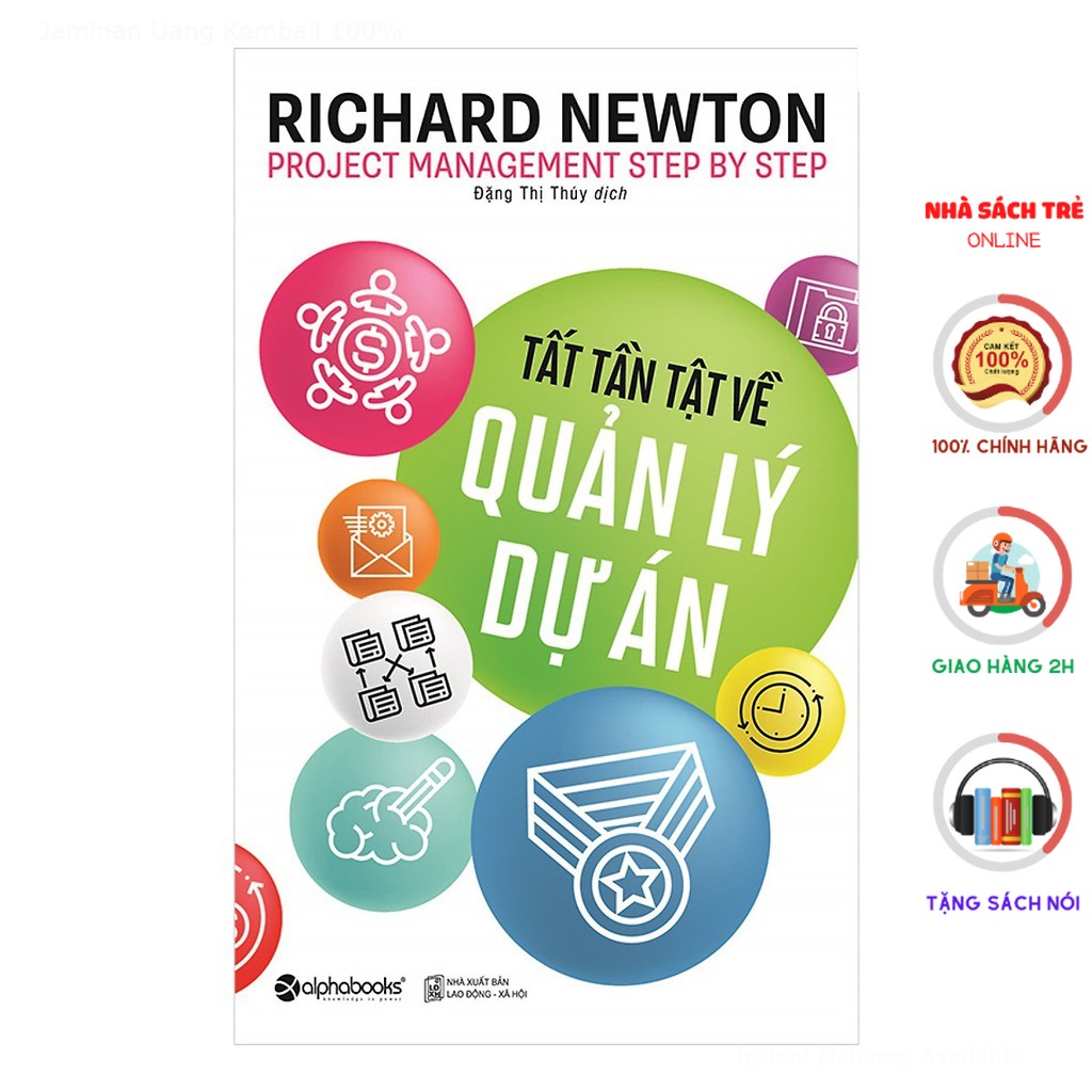 Sách - Tất tần tật về quản lý dự án [AlphaBooks]