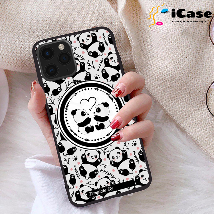 Ốp lưng iPhone 11 Pro viền dẻo TPU BST Panda