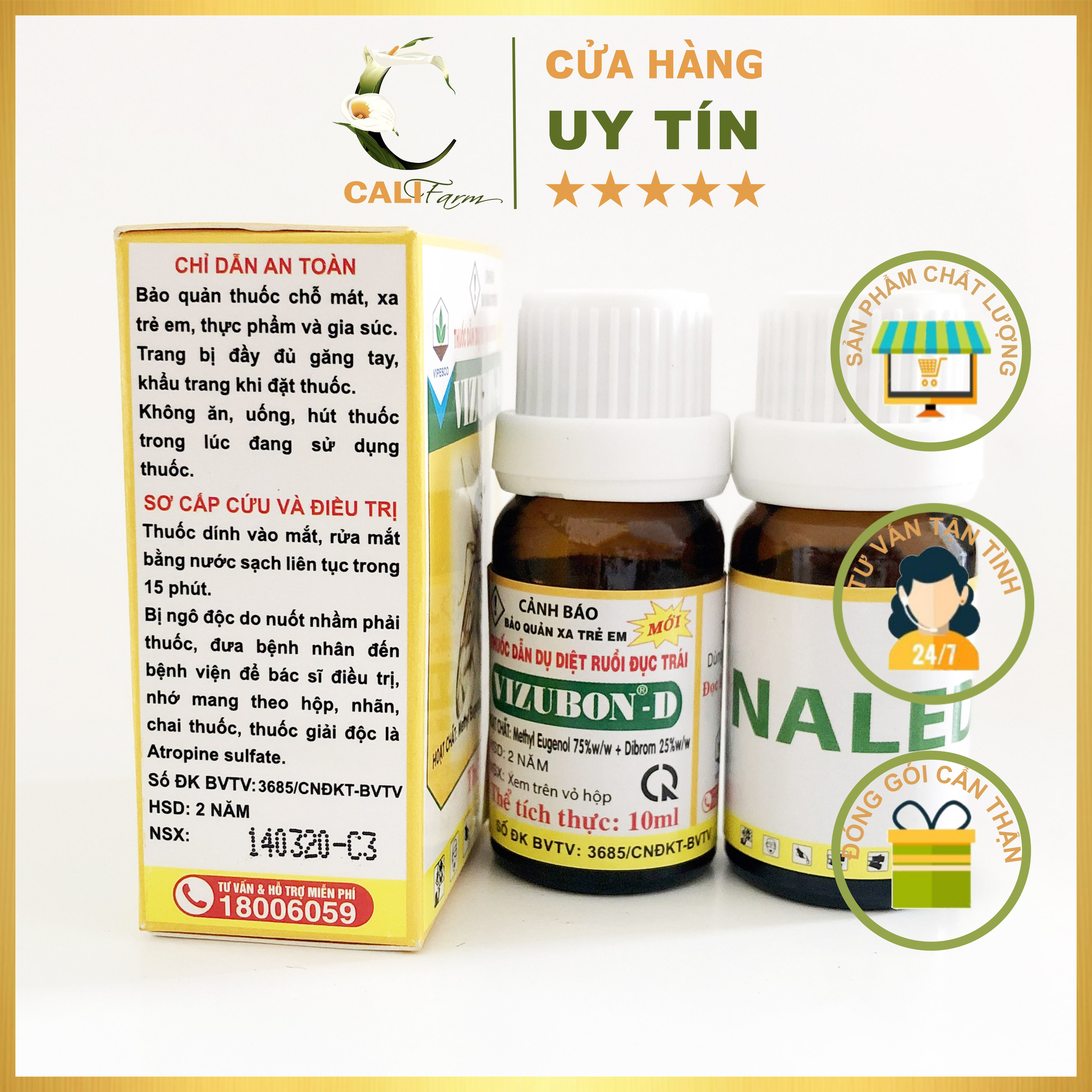 Dẫn dụ diệt ruồi Vizubon D 10ml
