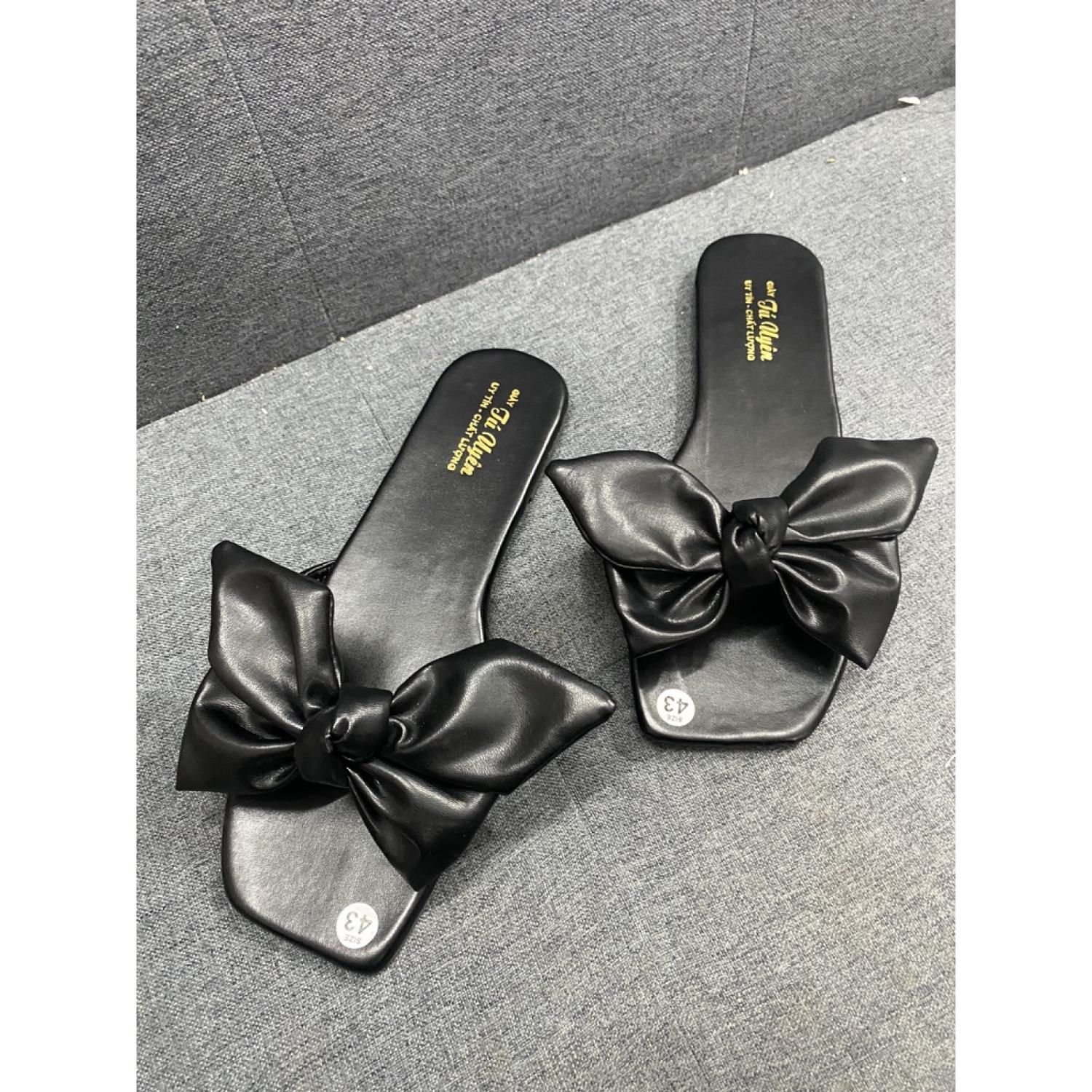 Dép quai nơ có bigsize 35-43