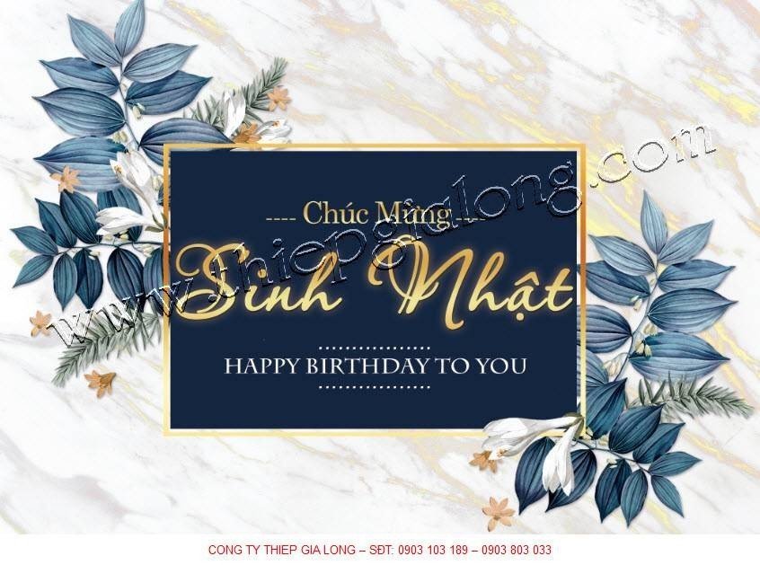 Thiệp Chúc Mừng Sinh Nhật Đẹp