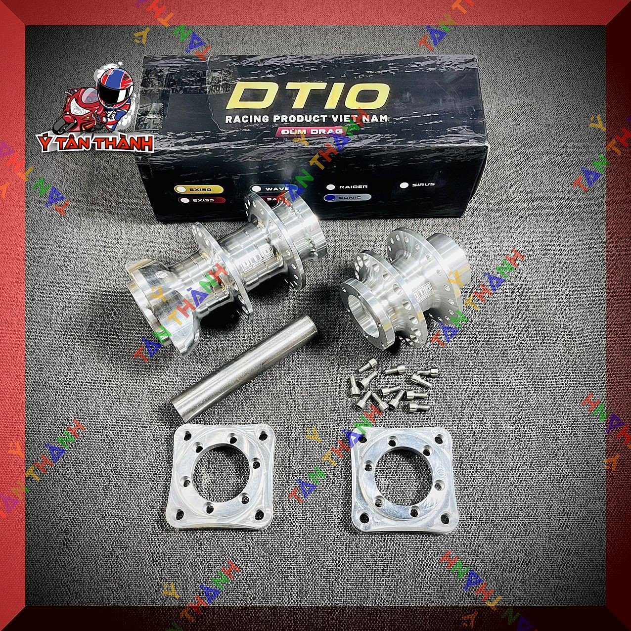 Đùm nhôm dt10 cho winner,sonic ms56