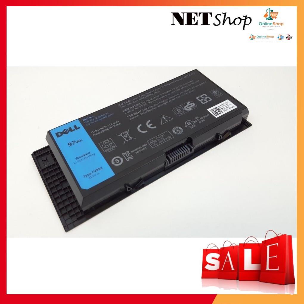 Pin laptop dell precision m4600 m4700 m4800 m6600 m6700 m6800 pg6rc r7pnd c565c 8m039 97wh