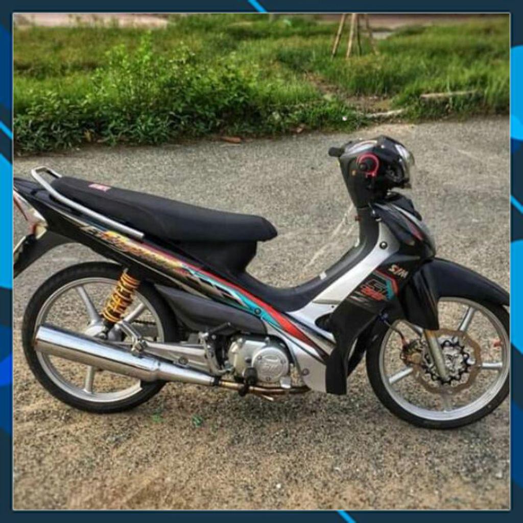 Tem Rời Elegant Xe Đen Bạc (Bộ)