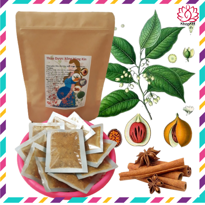 Thảo mộc xông vùng kín - set 10 ngày