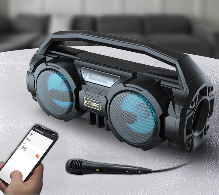 Loa Bluetooth KARAOKE Kèm Mic KM-S1