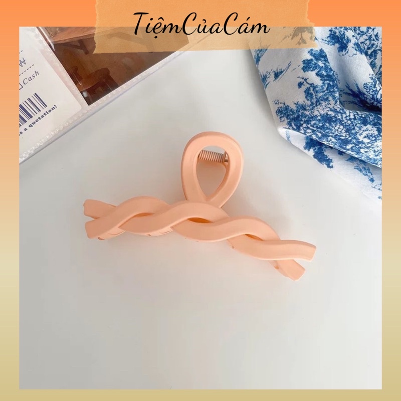 (HOT) (hot trend) Kẹp tóc hình xoắn Hot trend sang chảnh
