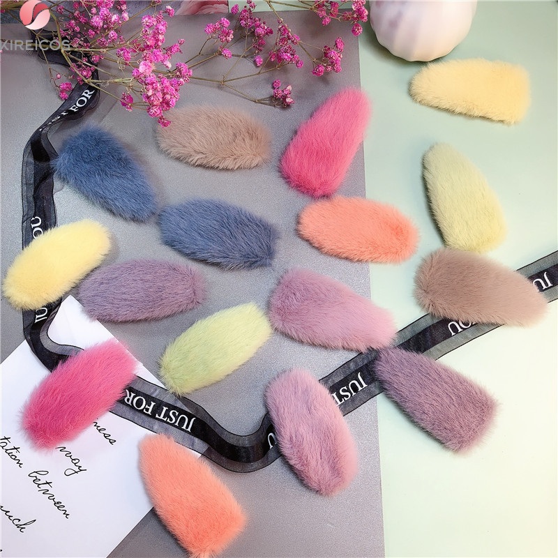 [HCM]Kẹp Tóc Lông Mịn Siêu Xinh Hot trend Hàn Quốc