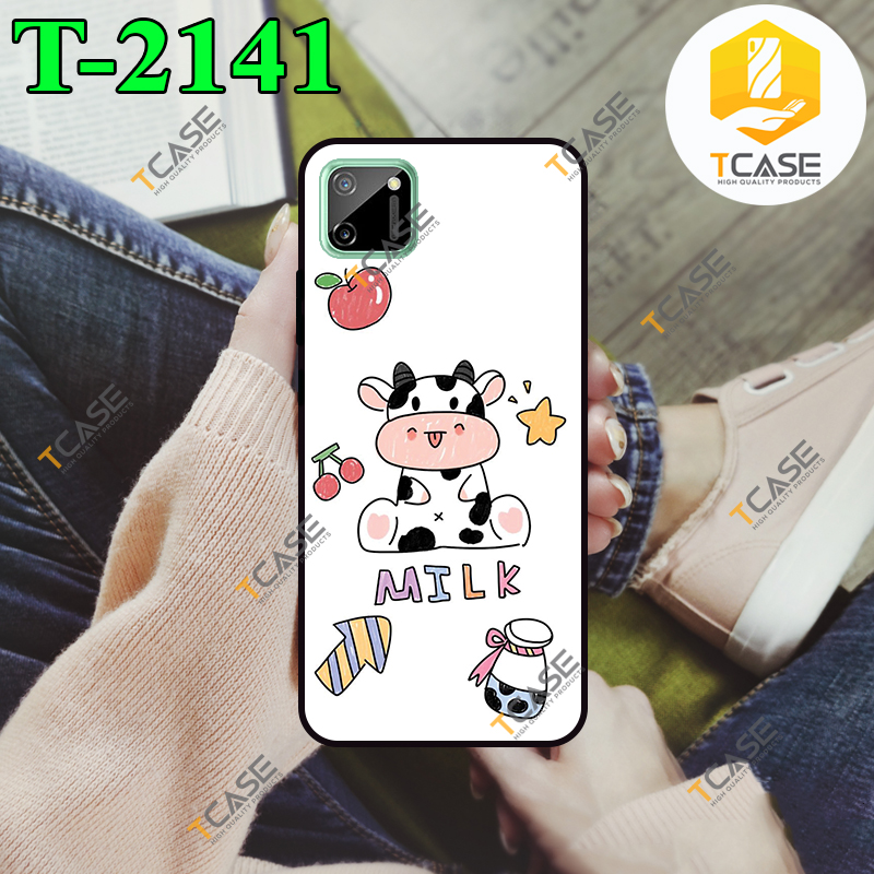 [HCM]Ốp Lưng Realme C11 in hình Bò Sữa Phần A