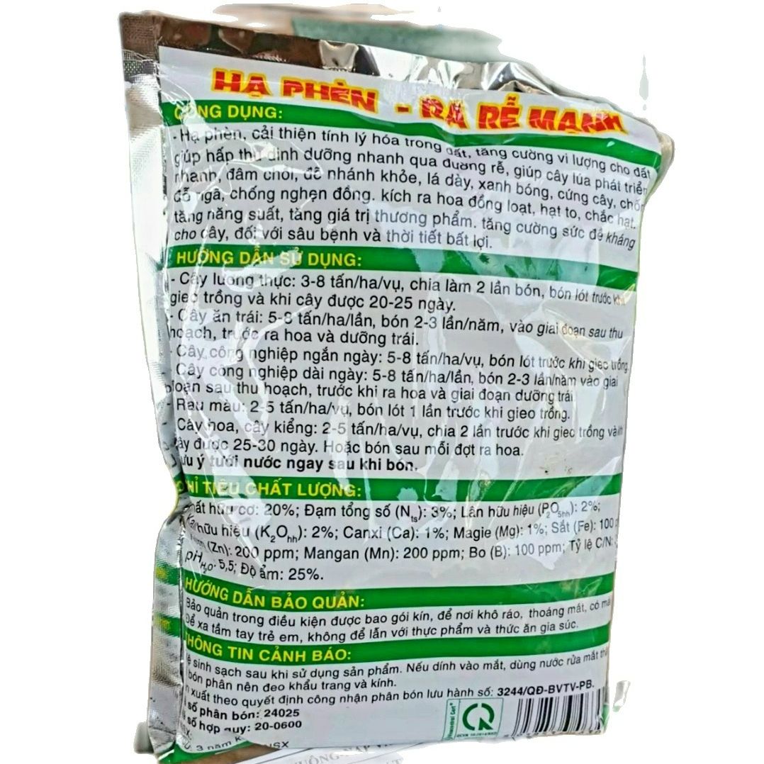 TN 301.B  Đa - Trung - Vi Lượng (gói 1kg) Phân bón hữu cơ